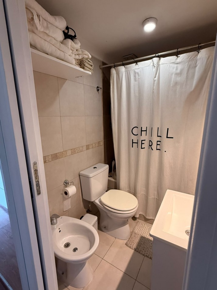 Departamento 2 Ambientes al Frente con Cochera - Baño en Suite y Toilette - Rivera 648, Piso 3